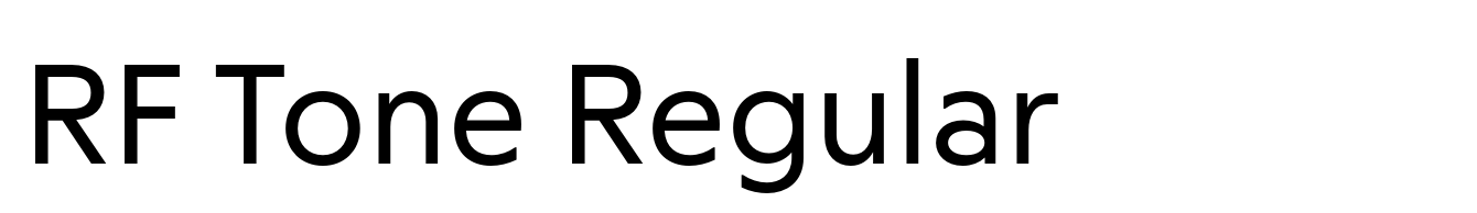 RF Tone Regular